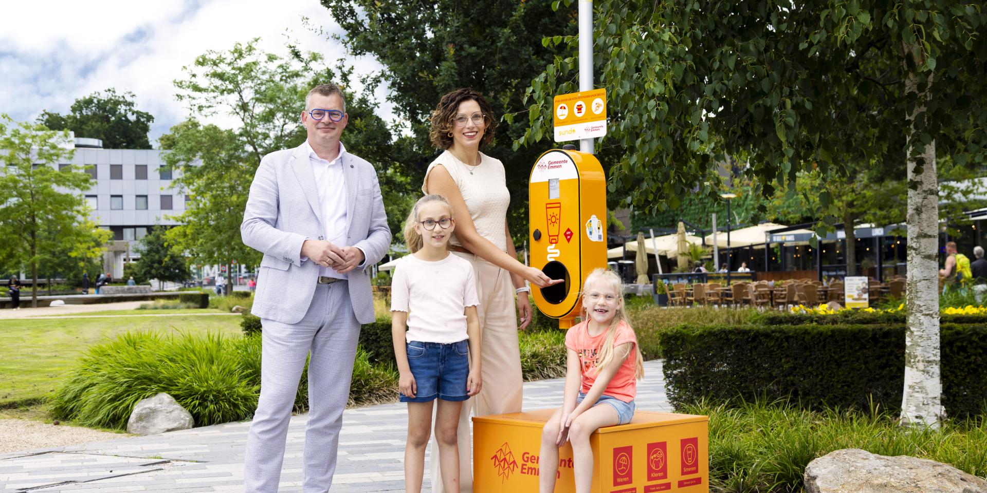 Gratis zonnebrandcrème op zonnige plekken