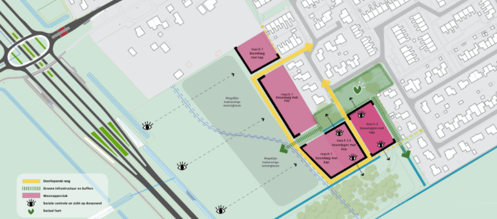 Plattegrond Kuipershof Nieuw-Dordrecht